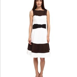 NWOT Kate spade black white color block dress